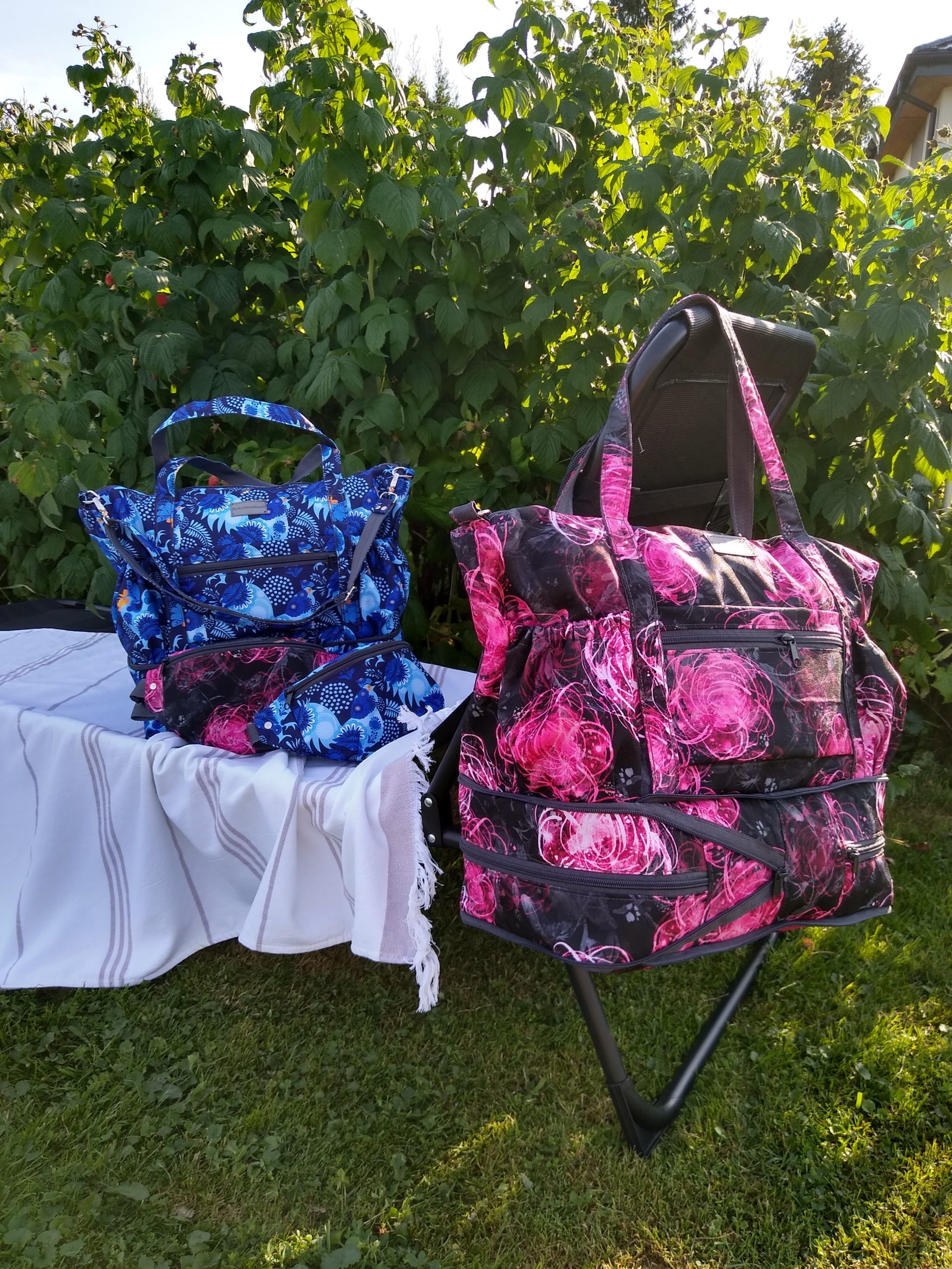 Torba podróżna LUCKY - dwukomorowa - obrazek 3